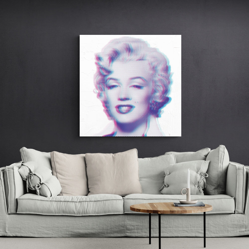 ATX Art Group LLC Marilynn 3D by Stephen Chambers - Wrapped Canvas